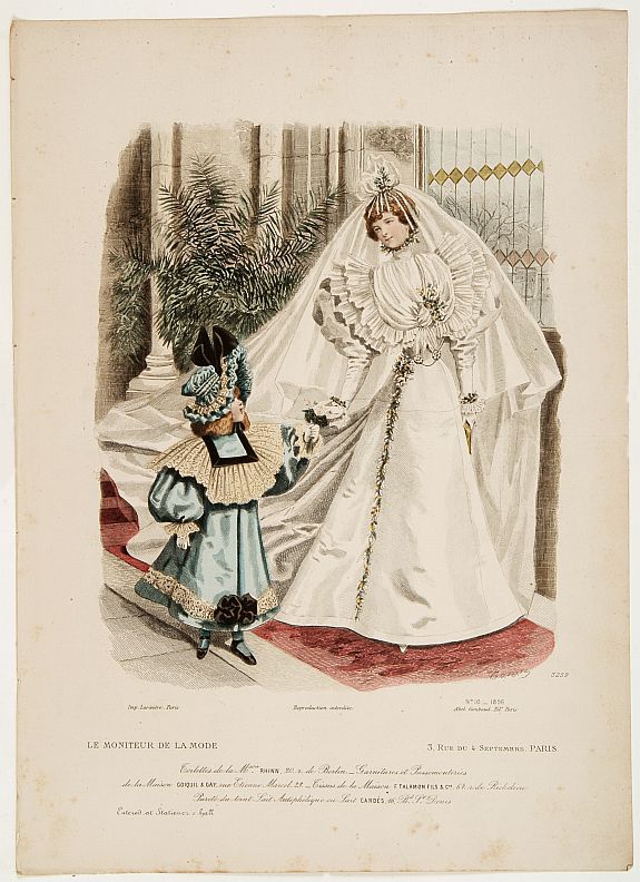 LARIVIERE., Paris fashion plate. (3259), antique map, old maps