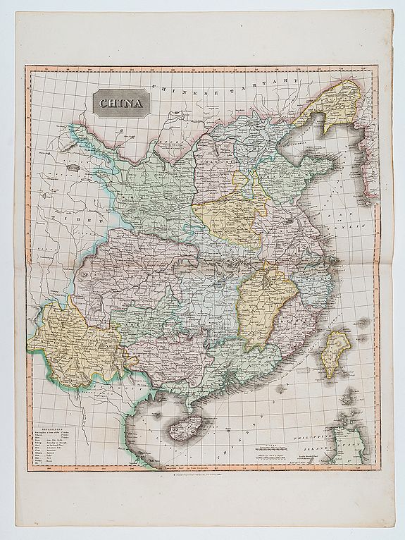 THOMSON, John., China, antique map, old maps