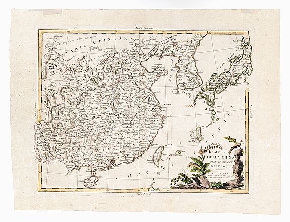 ZATTA, Antonio., Impero Della China Colle Isole Del Iappone., antique map, old maps