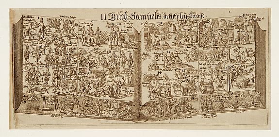 ANONYMOUS, Illustration from a popular German Bible., antique map, old maps