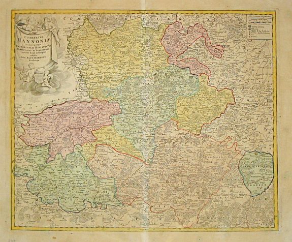 Homann Heirs., Carte de Namur., antique map, old maps