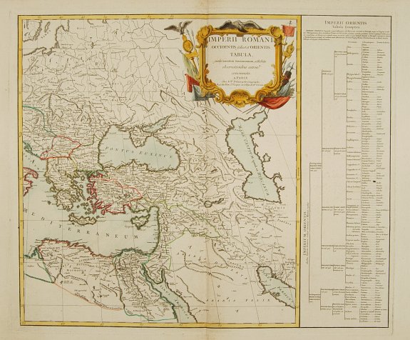 DELAMARCHE, Imperii Romani occidentis.., antique map, old maps