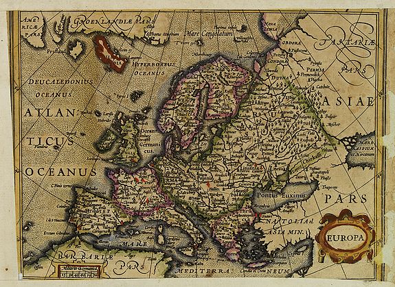 MERCATOR, G./ HONDIUS, J., Europa., antique map, old maps