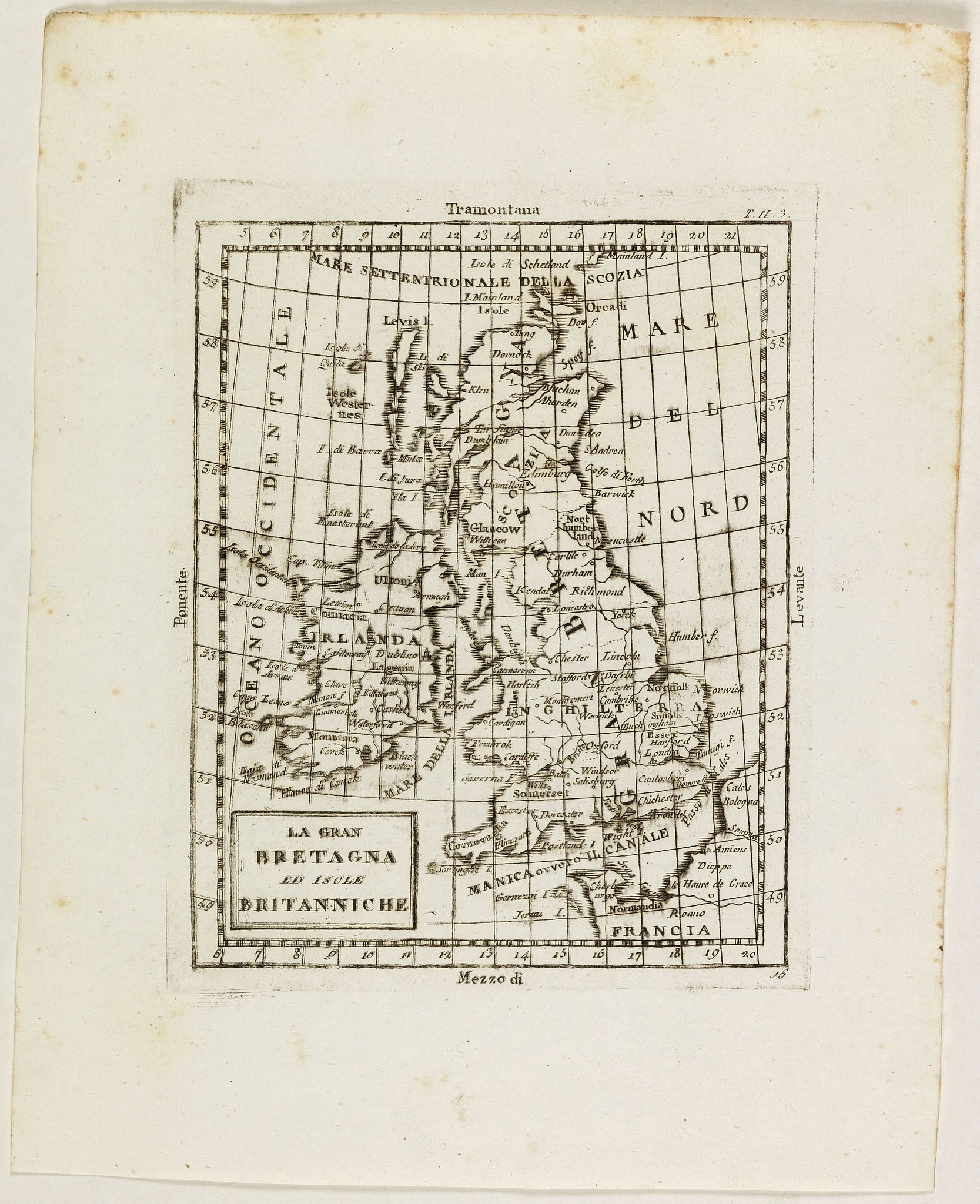 ZEMPEL, G., La Gran Bretagna ed isole Britanniche., antique map, old maps