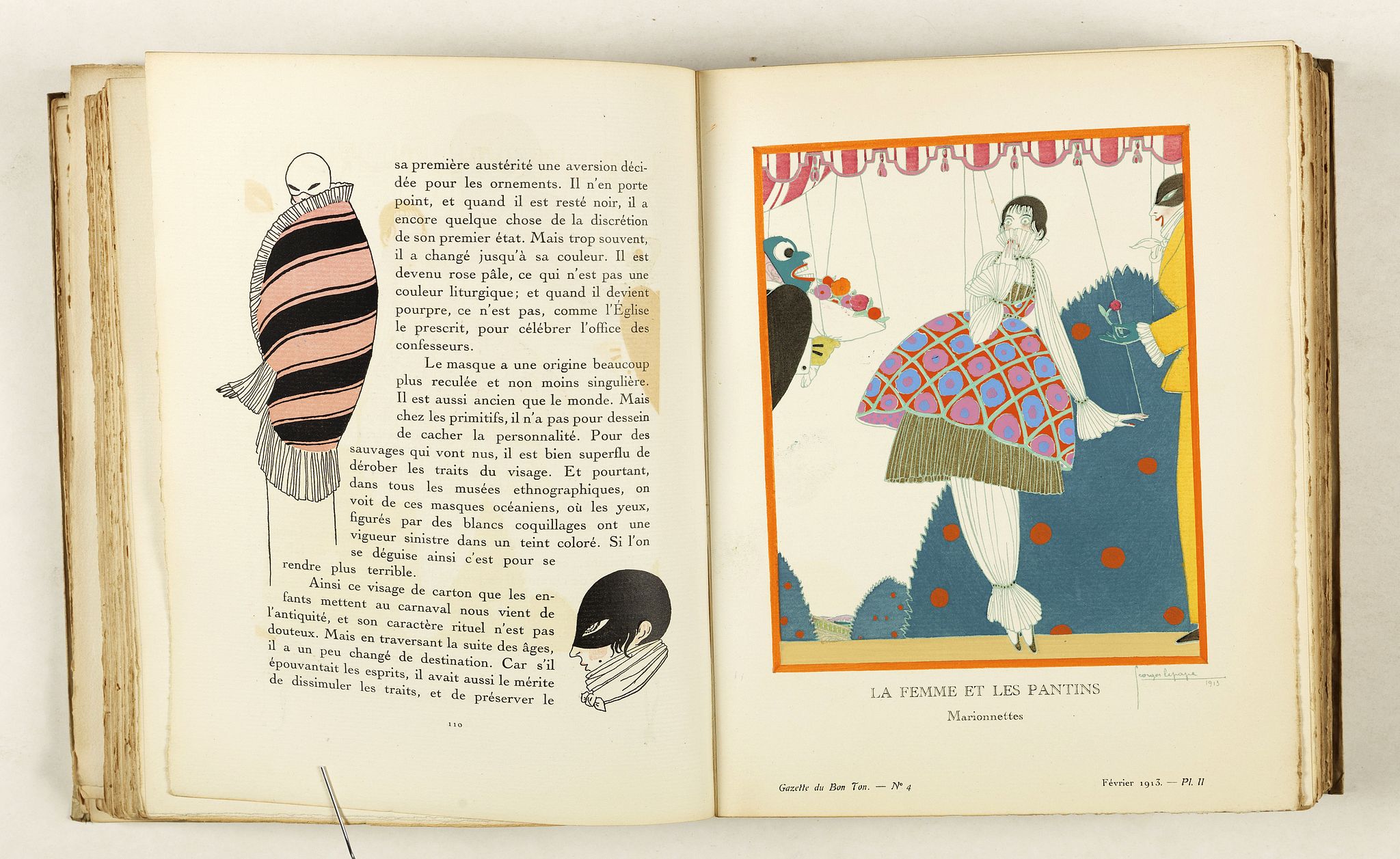 LEVY, E. / VOGEL, L., Gazette du Bon Ton Art - Modes Frivolités. (1912/1913 volume), antique map, old maps