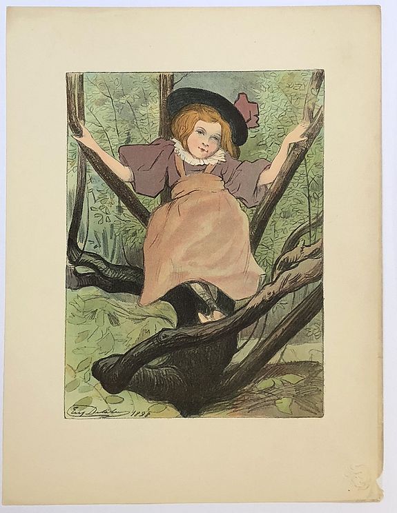 L'Estampe Moderne, Eugène Delâtre - Kacia., antique map, old maps
