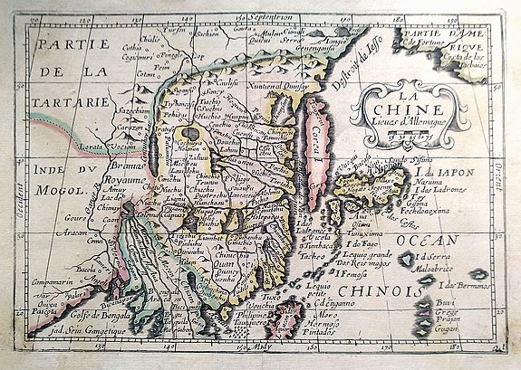 PICART, J. , La Chine., antique map, old maps