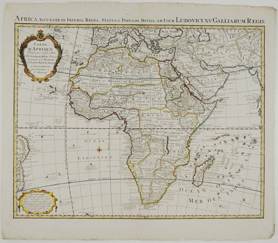 COVENS & MORTIER., Africa Accurate in Imperia. . ., antique map, old maps
