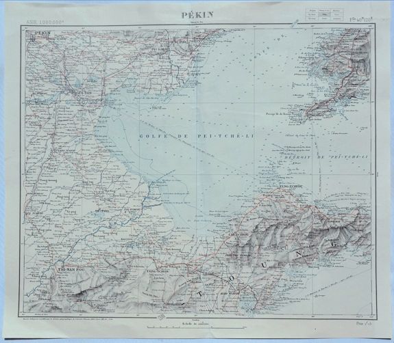 DESSINE., Pekin, Tcheng-te-fou., antique map, old maps