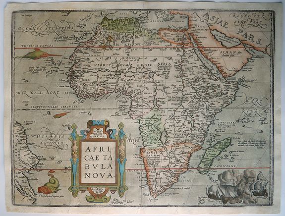 ORTELIUS, A., Africae Tabula Nova., antique map, old maps