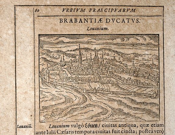 SAUR, A., Louanium, antique map, old maps