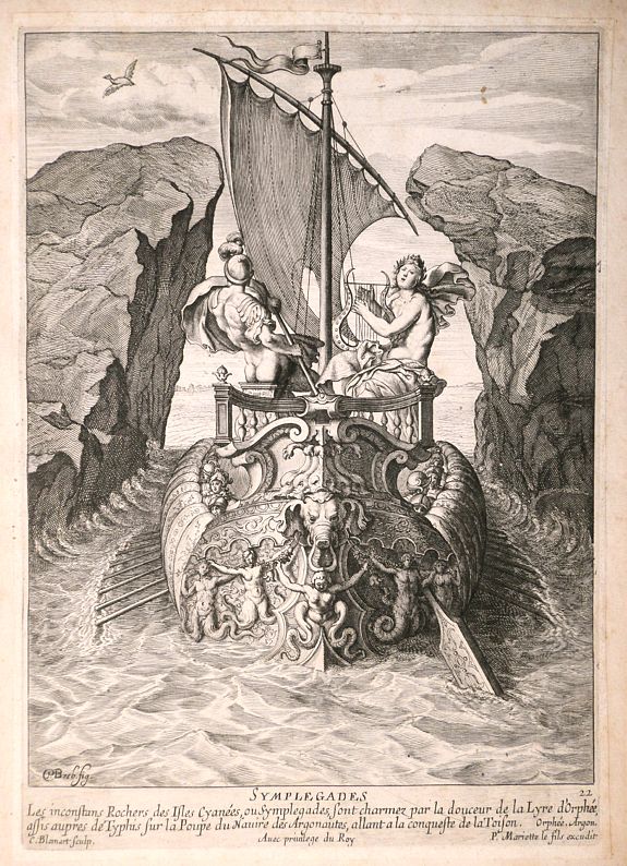 BLOEMAERT, Cornelis., Symplegades., antique map, old maps