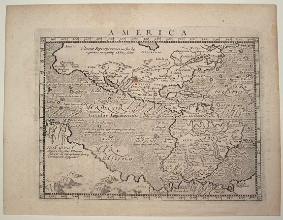 MAGINI/ KESCHEDT, America., antique map, old maps