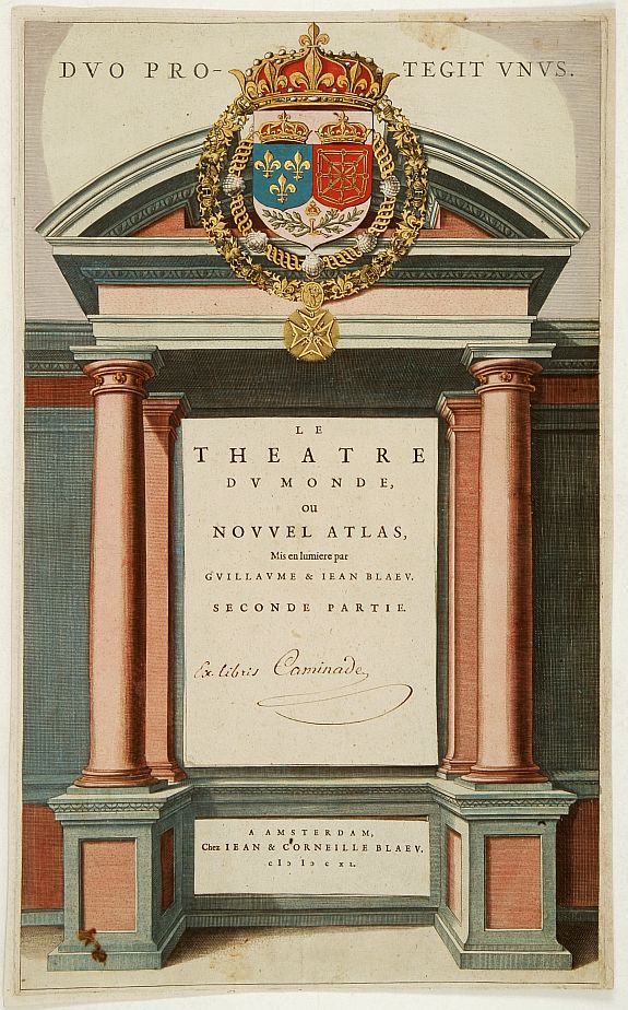 Le Theatre du Monde ou Nouvel Atlas. . .