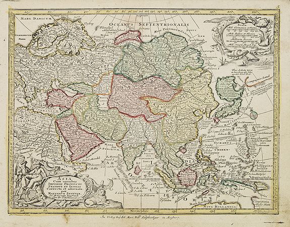 Asia Cum omnibus Imperiis Provinciis Statibus et Innsulis Correcta et adornata