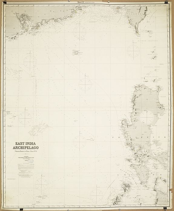 East India archipelago (Western route to China, chart No. 6)