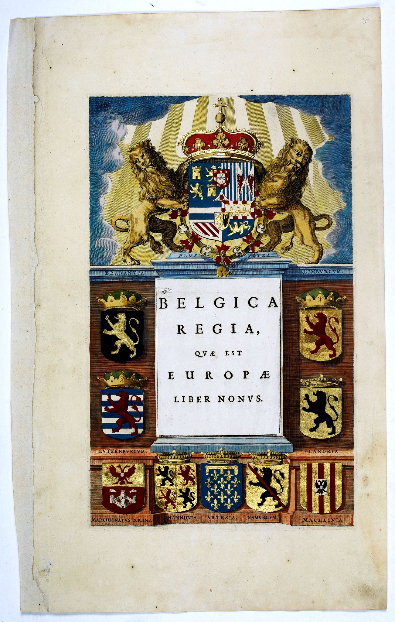 Belgica regia quae est Europae liber nonus