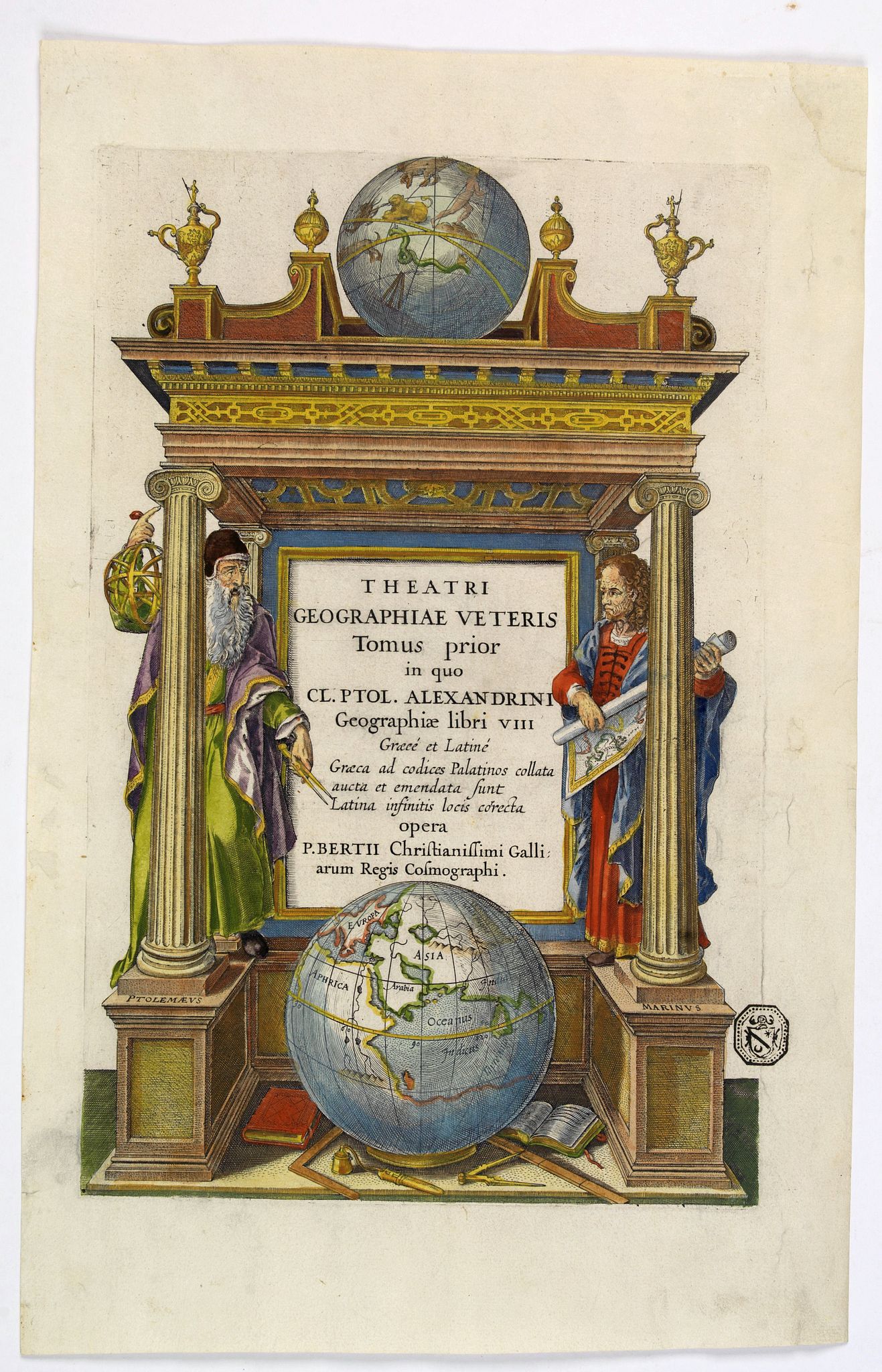 Theatri Geographiae Veteris Tomus Prior in quo Cl. Ptol. Alexandrini Geographiae