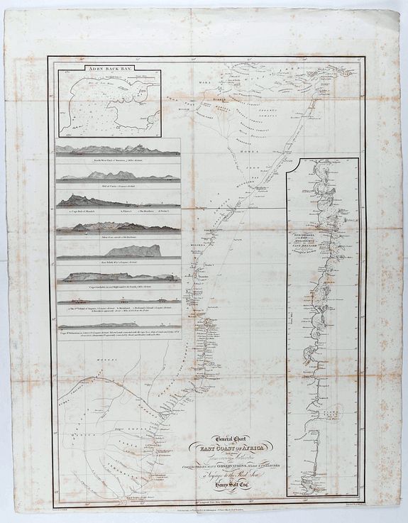 General chart of the East Coast of Africa from various Authorities and corrected by many