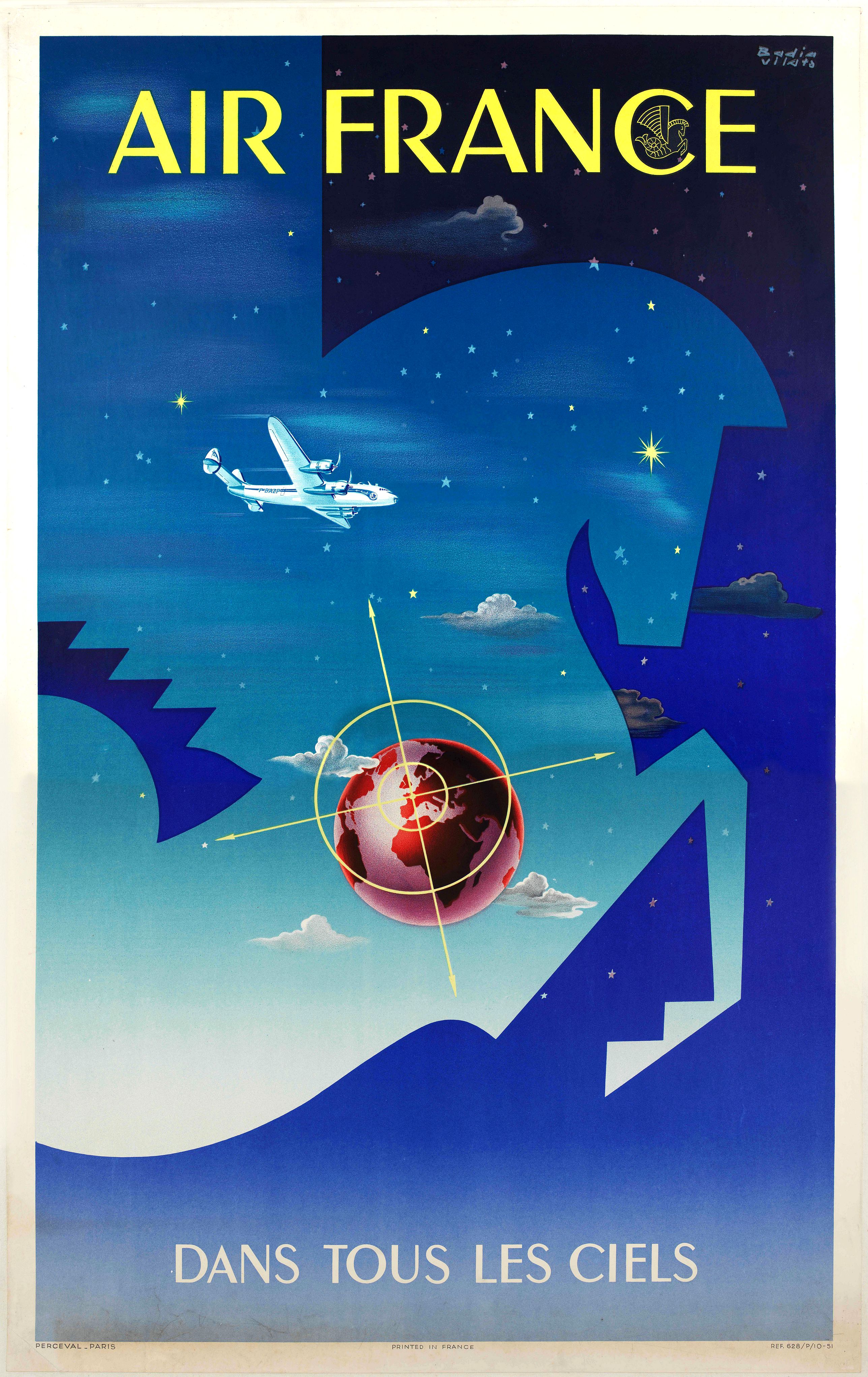 Air France dans tous les ciels.