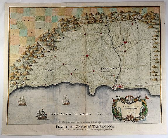 Plan of the Camp of Tarragona