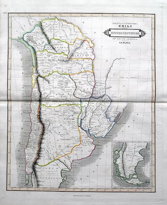 Bolivia or upper Peru; Chili and the United Provinces of South America, or La Plata
