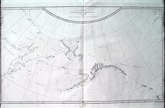 Chart of the N.W. Coast of America and N.E. Coast of Asia explored in the Years 1778 & 1779. . .