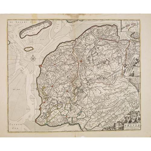 Old map image download for Tabula Comitatus Frisiae.