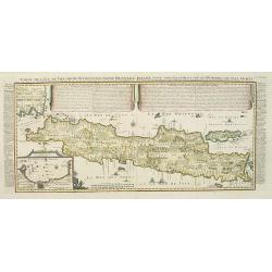 Carte de l'Ile de Java. . .