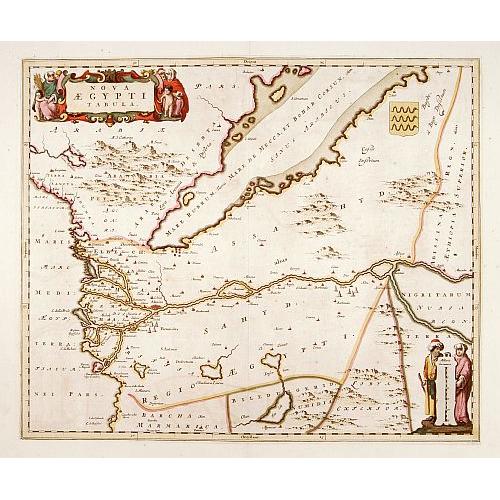Old map image download for Nova Aegypti Tabula.