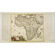 Old, Antique map image download for Totius Africae Accuratissima Tabula.