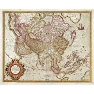 Old, Antique map image download for Asia ex magna Orbis terre descriptione Gerardi Mercatoris..