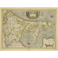 Old, Antique map image download for Hollandt comitatus Utrecht episcop.