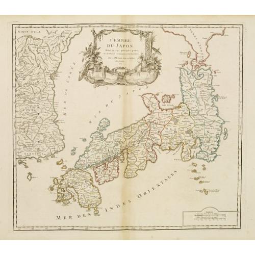 Old map image download for L'Empire du Japon..