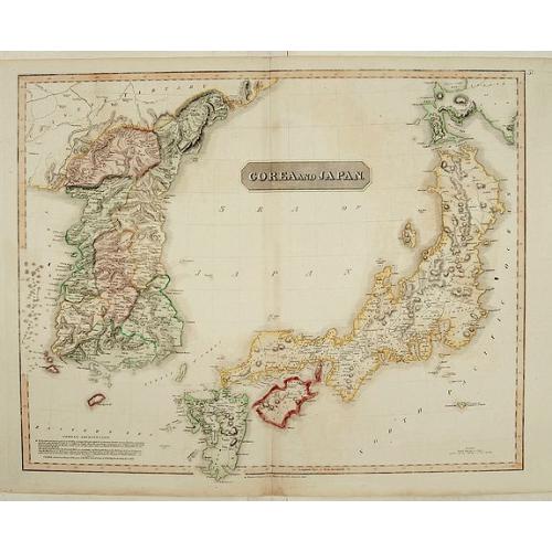 Old map image download for Corea and Japan.