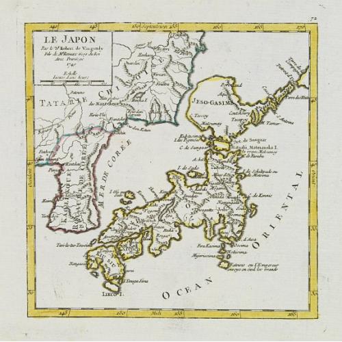 Old map image download for Le Japon.