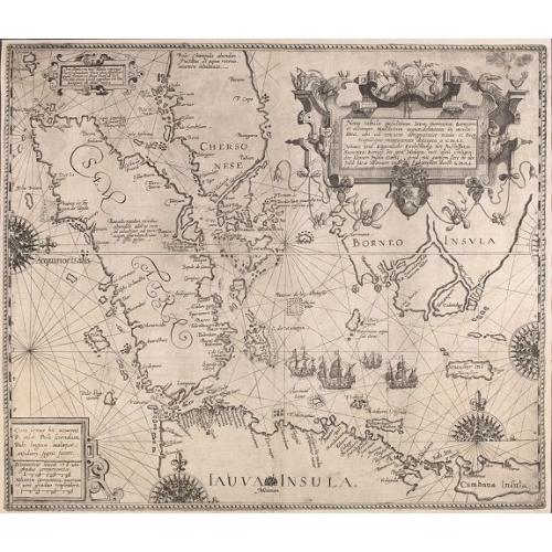 Old map image download for Nova tabula Insularum Javae, Sumatrae, Borneonis. . .