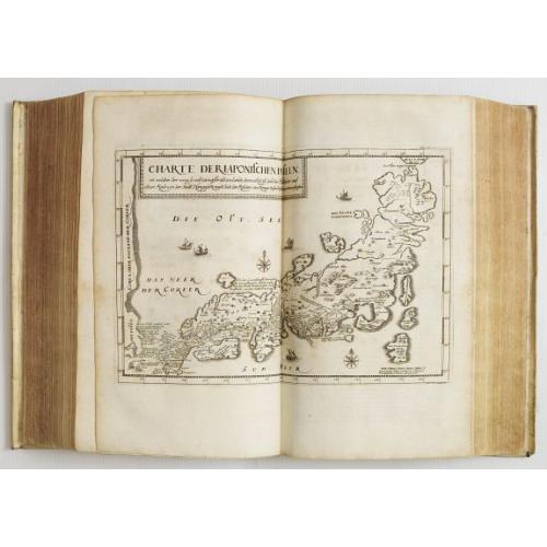 Old map image download for Hern Johann Baptisten Taveniers..Vierzig Jaehrige Reize..
