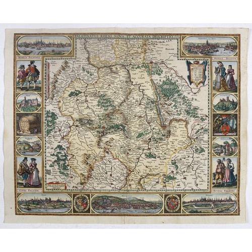 Old map image download for Palatinatus Rheni Nova et Accurata Descriptio.