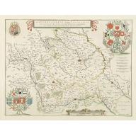 Old, Antique map image download for Galloflandria, in qua Castellaniae Lilana, duacena, et orchiesia, cum dependentibus ; necnon Tornacum, et Tornacesium / Auctore Martino Doué Gallo-Flandro