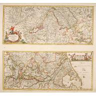 Old, Antique map image download for Totius Fluminis Rheni.