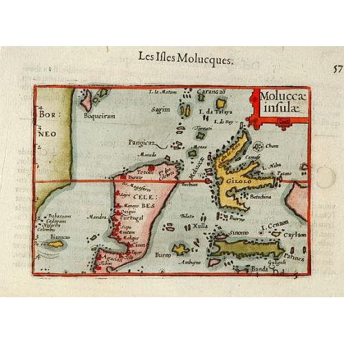 Old map image download for Moluccae insulae.