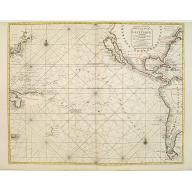 Old map image download for Mer de Sud ou Pacifique contenant l'Isle de Californe. . .