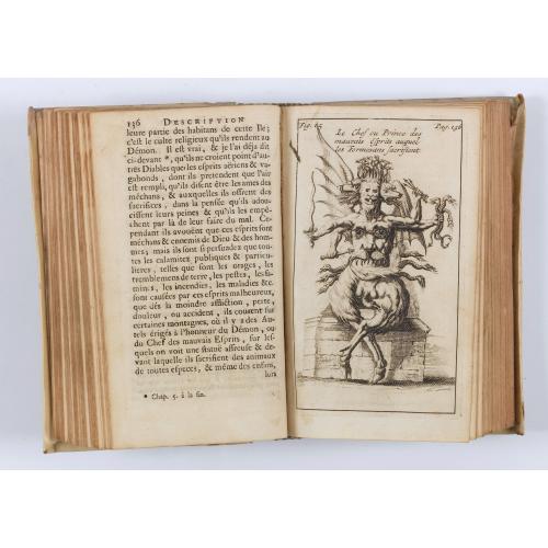 Rare, antique map of  Description de l'Isle Formosa en Asie, du gouvernement, des