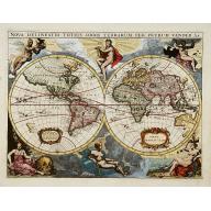 Old map image download for Nova delineatio Orbis Terrarum..