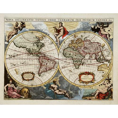 Old map image download for Nova delineatio Orbis Terrarum..