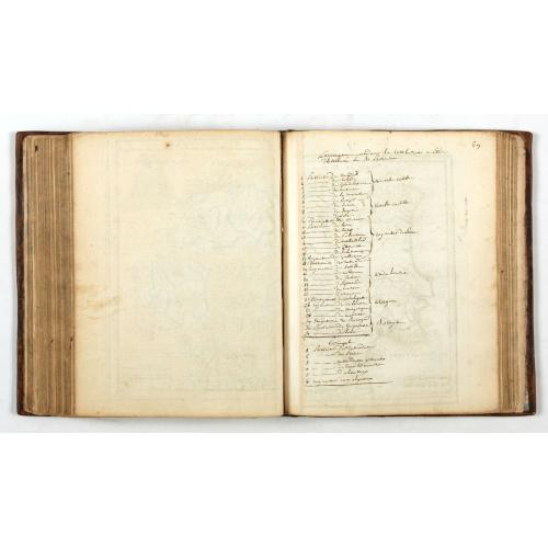 Rare, antique map of  Introduction a la Geographie