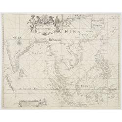 A chart of the trading part of the East Indies and China with the adjaccent islands of Surrat to Japan. . .