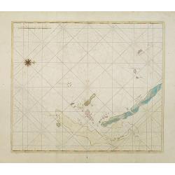 Image download for Manuscript map of the Bay of Nagasaki.
