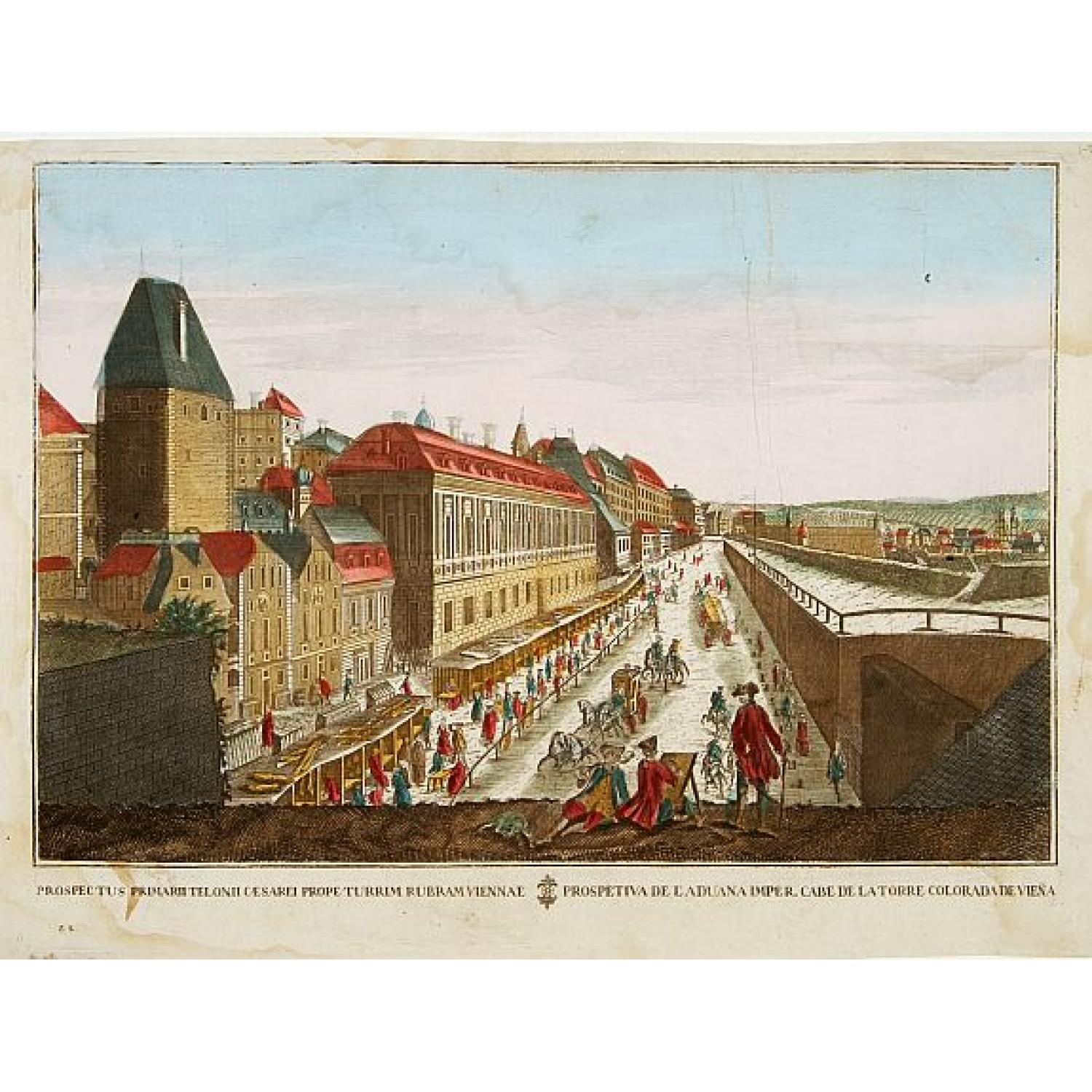Prospectus primarii telonii caesarei..Vienna.